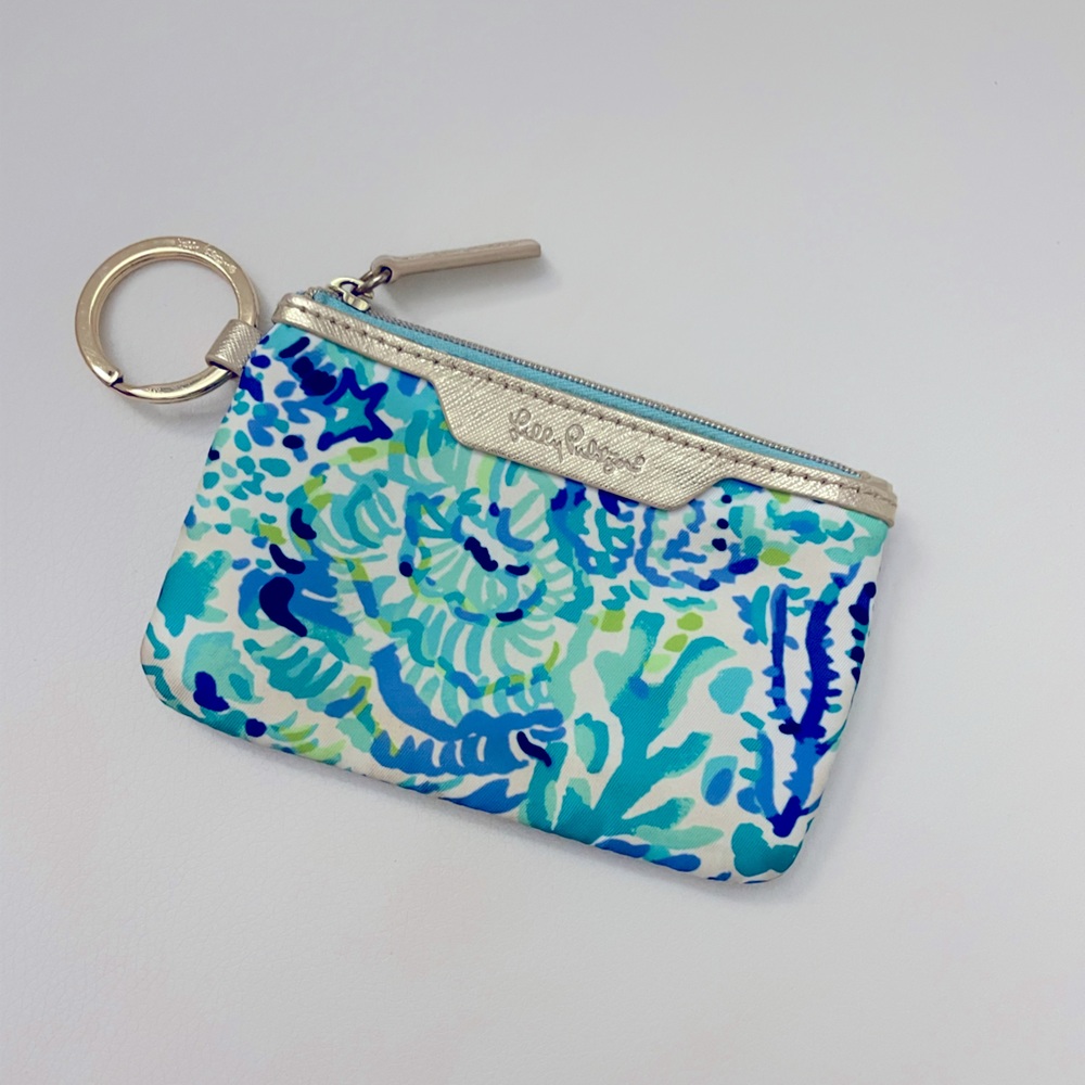 Lilly Pulitzer coin purse / key chain